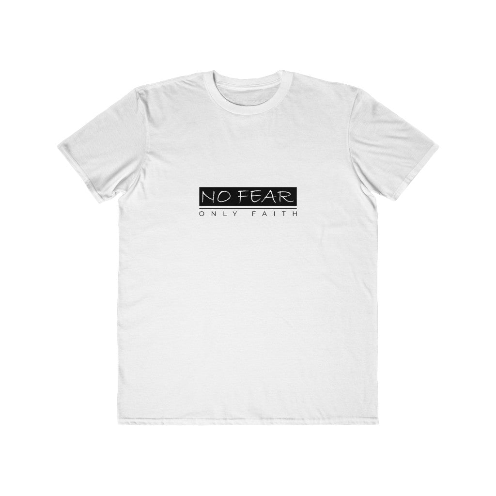 Men's Lightweight Fashion Tee (No Fear Black)